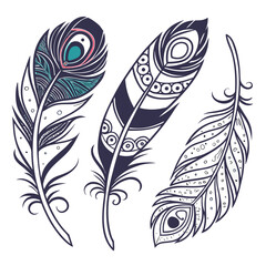 feather vector illustration