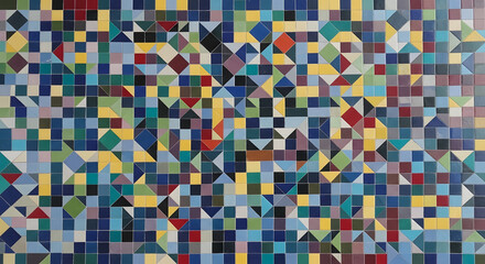 Geometric Mosaic Tiles