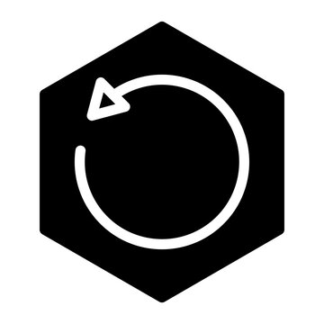 Vector Design Undo Icon Style