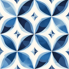 Seamless tile patterns combining cultural, modern, and botanical inspirations for commercial vector.