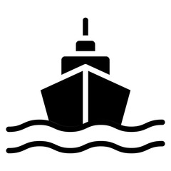 Boat Sink Icon Style