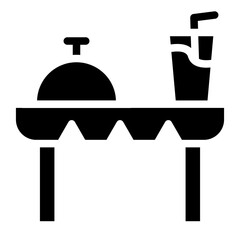 Dinner Table Icon Style