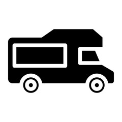 Camper Van Icon Style