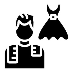 Clothes Hanger Icon Style