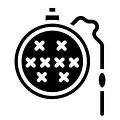 Needlework Icon Style
