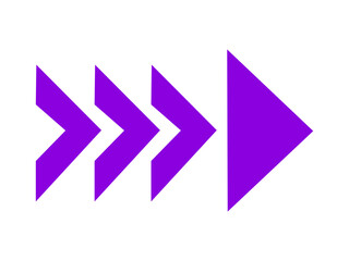 blue and white arrows