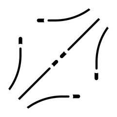 Connecting Wires Icon Style