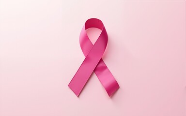 Pink Ribbon Vectors. Symbol of national breast cancer awareness month in October. High quality