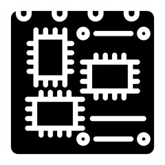 Pcb Board Icon Style