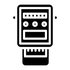Electric Meter Icon Style