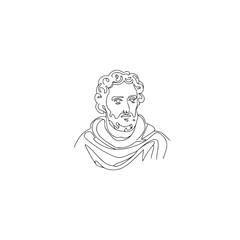 Theodorus of Asine portrait