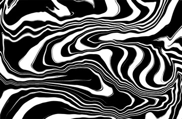 Fototapeta premium Messy Ink Brush Streak