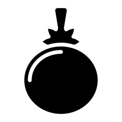 Fototapeta premium Tomato Icon Style