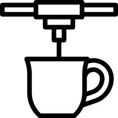 3D Printing Machine Icon