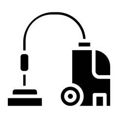 Vector Design Vacuum Cleaner Icon Style