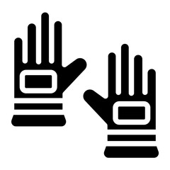 Vector Design Winter Gloves Icon Style
