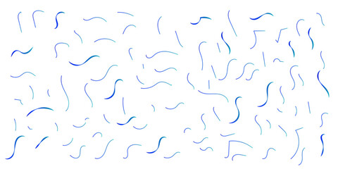 Abstract Blue Gradient Curved  gradient lines scattered in a Minimalist creating a modern and dynamic Background Design