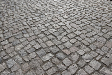 stone floor paving stones