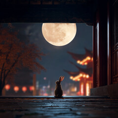 Mid-Autumn Festival, Chinese festival, moon, rabbit