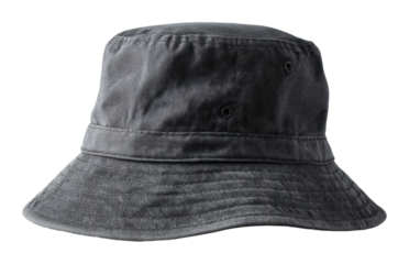 Stylish bucket hat showcase fashion store product isolated on transparent background