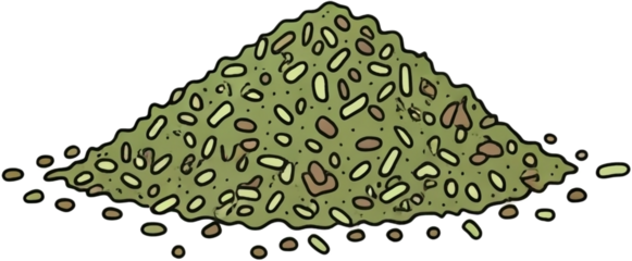 Healthy Herbal Drink Mate Tea and Yerba Mate Teabag Set Illustration