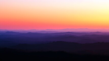 Aerial perspective of vibrant pink and orange sunset illuminating clouds above the vast Amazon rainforest horizon boundless jungle stretching below South America (Travel)
