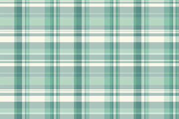 Elegant plaid pattern in soft green and white hues. Versatile design for backgrounds, textiles, fashion,  creative projects. Evokes serenity and comfort.