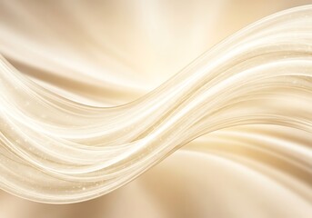 Obraz premium Elegant flowing golden waves with subtle sparkling highlights