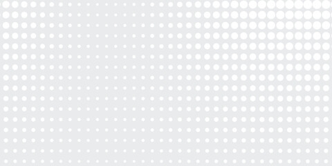 Dot white gray wave light technology texture background. halftone modern Dots pop art comics modern background dotted