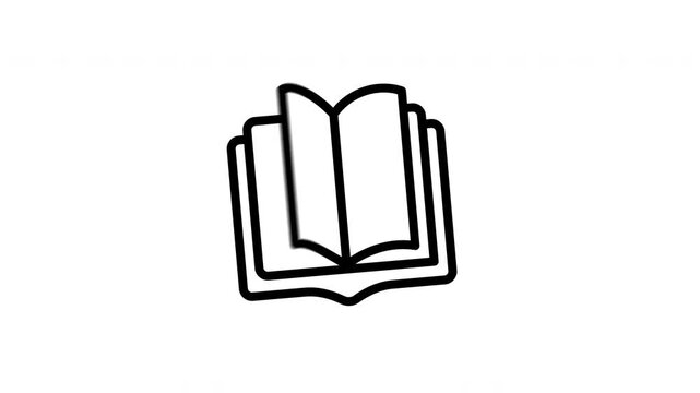 book animated icon