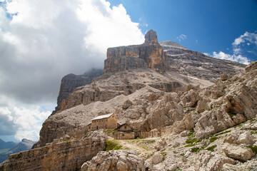 View from Rifugio Dibona - Dolomites Italy
