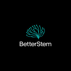 Fototapeta premium Brain brainstorming with a dot connect line art syle logo design vector