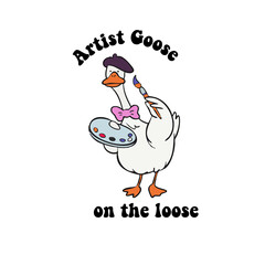 artist goose on the loose