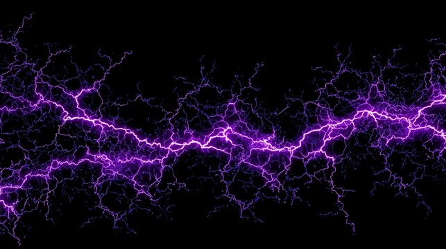 紫の稲妻、アブストラクト、ベクター