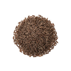 Rich pile of cumin seeds, a fragrant essential spice for global cuisines and healthy cooking