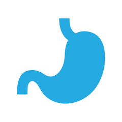 Clean Green Stomach Symbol for Healthcare and Digestive Health Awareness Campaign