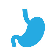 Stylish Stomach Logo Illustration for Healthcare and Wellness Awareness Campaign