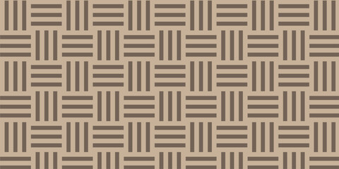 Minimal line Seamless geometric pattern with shapes. Decoration and maze ornament square graphic wall tile.	