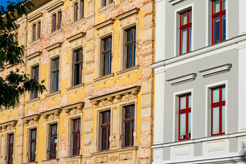 Obraz premium Cottbus (Niederlausitz, Brandenburg, Deutschland), Altstadtszene