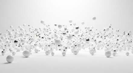 Abstract Particle Collision and Dispersion Simulation with Realistic Physics