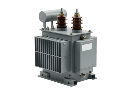 Power Transformer Electrical Equipment Industrial Transformer Energy Distribution on transparent background