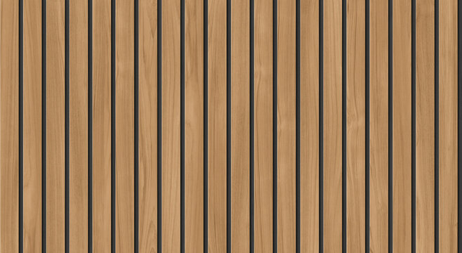 natural wood lath line arrange pattern, wooden strip background, wooden slate.