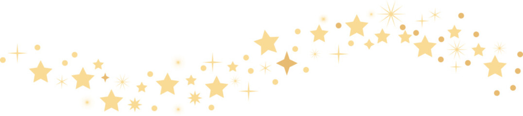 Golden Stars Celebration Festive Sparkling Lights Holiday Decor Christmas Magic New Year Wishes Birthday Background