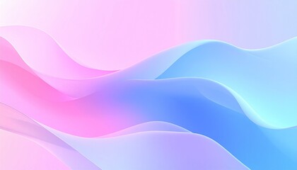 Obraz premium Soft pastel gradient wallpaper
