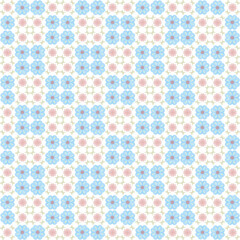 Fototapeta premium watercolor hand drawn seamless floral pattern