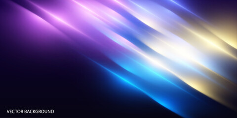 Blue neon rays descend from the top, merging with red light streaks. This motion effect simulates high speed and energy flow. Ideal for technology or space-themed visuals.	