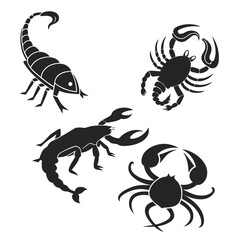 Scorpion crab lobster zodiac symbols astrology