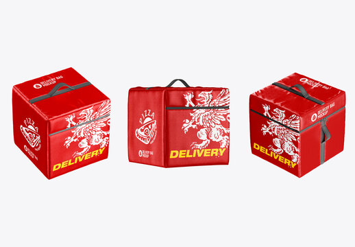 Delivery Bag Mockup