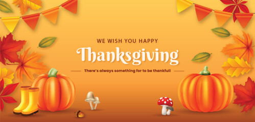 10 Thanksgiving Gradient Thanksgiving Horizontal banner