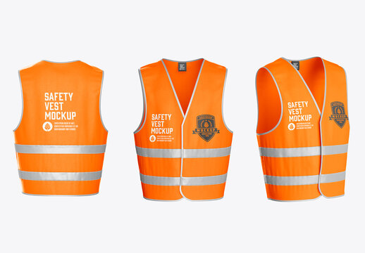 Safety Vest Mockup